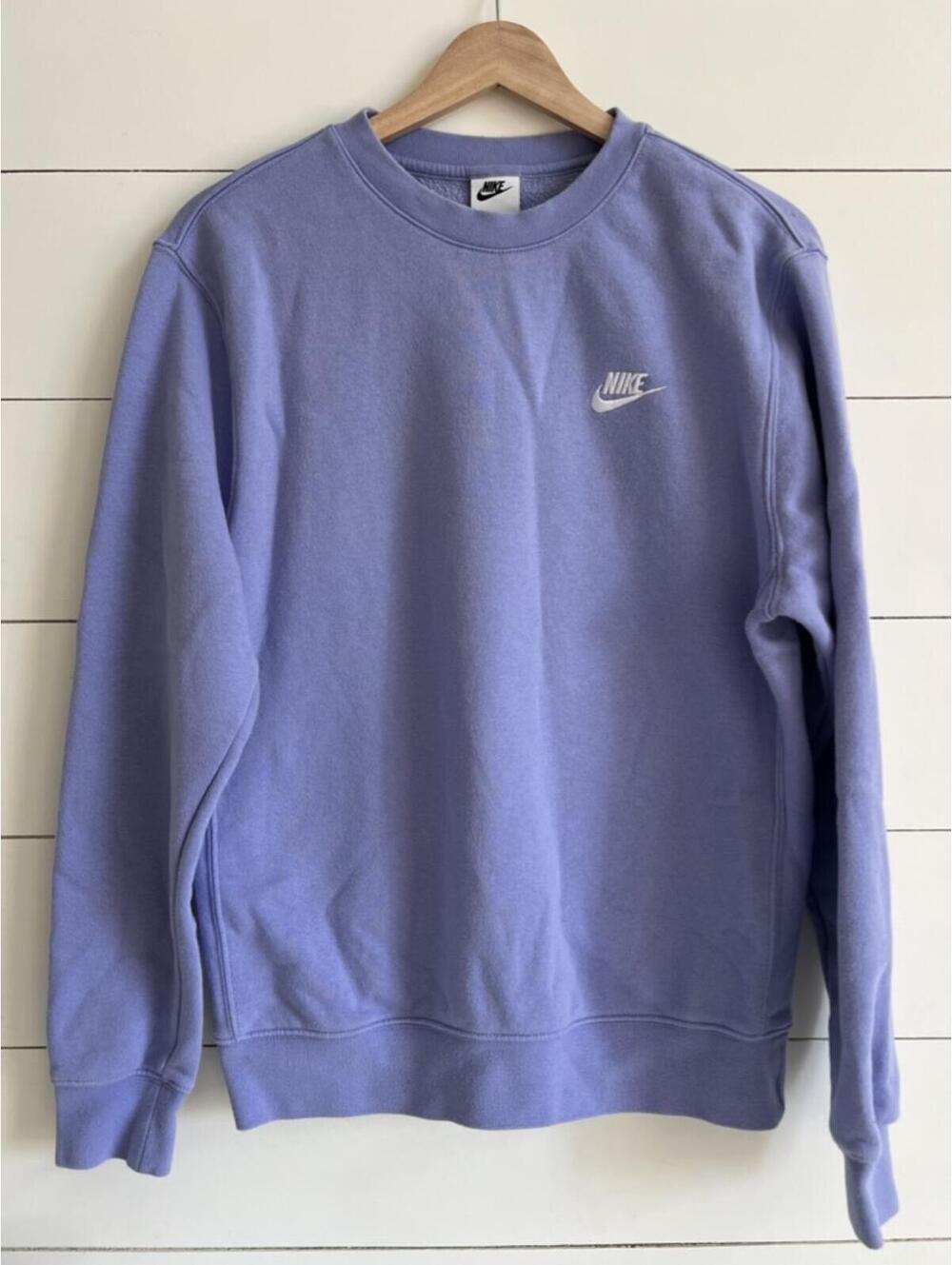 Purple Lavender Nike Crewneck Sweatshirt Women's Size S